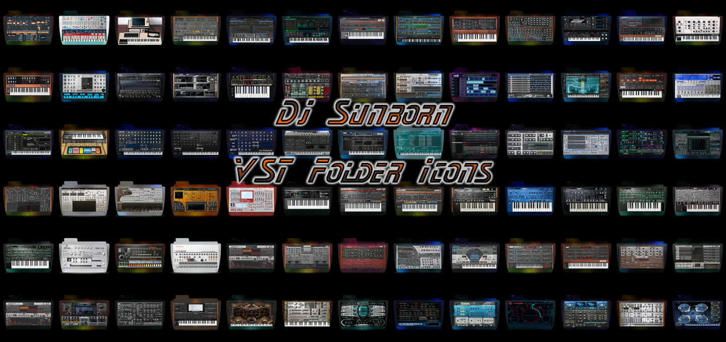 VST Folder Icons by DJ Sunborn